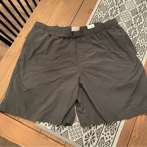 Columbia Gray Swim Action Shorts XL